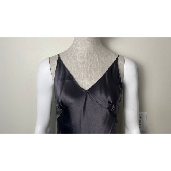 MARIA GRACHVOGAL LIQUID METAL METALLIC SLIP DRESS S - Picture 4 of 12